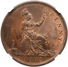 Great Britain. Penny, 1868 NGC Unc - 2