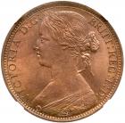 Great Britain. Penny, 1871 NGC MS64 RB