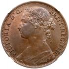 Great Britain. Penny, 1879 NGC MS64 BR