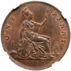 Great Britain. Penny, 1894 NGC MS64 BR - 2