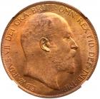 Great Britain. Penny, 1904 NGC MS65 RB
