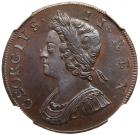 Great Britain. Halfpenny, 1731 NGC MS63 BR