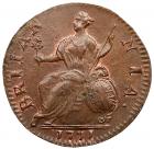 Great Britain. 'Evasion' Halfpenny, 1771 Unc - 2