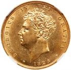 Great Britain. Sovereign, 1826 NGC AU58