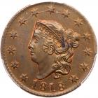 1818 Coronet Head 1C