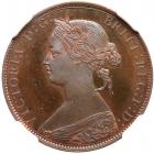 Great Britain. Proof Halfpenny, 1861 NGC PF64 BR