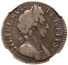 Great Britain. Pattern Proof Farthing struck in silver, 1698 NGC Proof