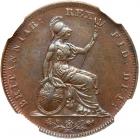 Great Britain. Farthing, 1826 NGC MS63 BR - 2