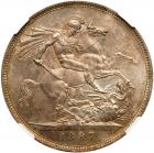 Great Britain. Crown, 1887 NGC MS64 - 2