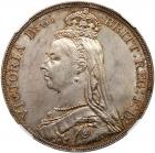 Great Britain. Crown, 1889 NGC MS63