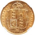 Great Britain. Half Sovereign, 1892 NGC MS62 - 2