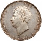 Great Britain. Halfcrown, 1825 NGC MS63