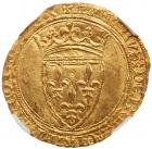 France. 1 Ecu d'or a la couronne, ND NGC MS62