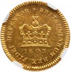 Great Britain. Third Guinea, 1803 NGC MS63 - 2