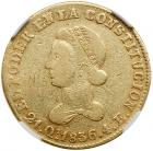 Ecuador. 4 Escudos, 1836-FP (Quito) NGC VF25