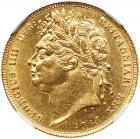 Great Britain. Sovereign, 1821 NGC AU58