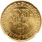 Switzerland. 100 Francs, 1939-B NGC MS65 - 2