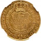 Spain. 4 Escudos, 1820-GJ (Madrid) NGC AU55 - 2