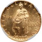 Italian States: Papal/Roman States. 100 Lire, 1953 NGC MS64 - 2