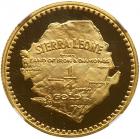 Sierra Leone. 1/4 Golde, 1966 NGC PF68 CAM - 2