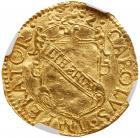 Italian States: Lucca. Scudo d'oro, 1552 NGC AU55 - 2