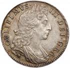 Great Britain. Halfcrown, 1698 NGC MS64