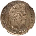 France. 1/4 Franc, 1832/1-A NGC MS65