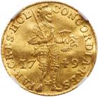 Netherlands: Holland. Ducat, 1749 NGC MS61