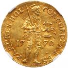 Netherlands: Holland. Ducat, 1770 NGC AU55