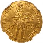 Netherlands: Holland. Ducat, 1773 NGC EF45