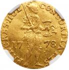 Netherlands: Holland. Ducat, 1778 NGC AU53