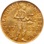 Netherlands: Holland. Ducat, 1783 NGC AU55