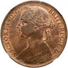 Great Britain. Penny, 1892 NGC MS64 RB