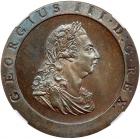 Great Britain. Penny, 1797 NGC MS65 BR