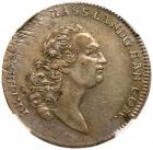 German States: Hesse-Cassel. 1/2 Taler, 1776-BR NGC EF45