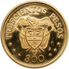 Colombia. 300 Pesos, 1968 Brilliant Proof - 2