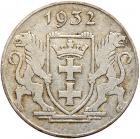 Poland: Danzig. 5 Gulden, 1932 VF to EF - 2