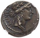 Mn. Acilius Glabrio, Silver Denarius (4.08 g), 49 BC