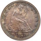 1887 Liberty Seated 25C PCGS MS66