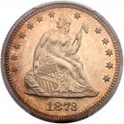 1873 Liberty Seated 25C. No Arrows PCGS PF65 CAM