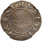 1652 Massachusetts Oak Tree Shilling Noe-9 R5 NGC graded VF30