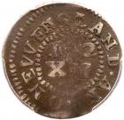 1652 Massachusetts Pine Tree Shilling Small Planchet Noe-25 R5 PCGS graded VF25 - 2