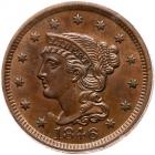 1846 N-9 R2 Small Date PCGS graded MS63 Brown