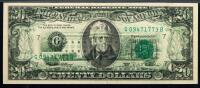 Front to Back & Back to Front $20 Small Head Error Notes