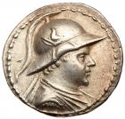 Baktrian Kingdom. Eukratides I. Silver Tetradrachm (16.77 g), ca. 171-145 BC VF