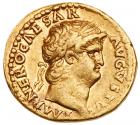 Nero. Gold Aureus (7.13 g), AD 54-68 VF