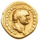 Titus. Gold Aureus (6.84 g), as Caesar, AD 69-79 Fine