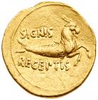 Augustus. Gold Aureus (7.81 g), 27 BC-AD 14 About VF - 2