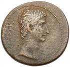 Augustus. AE Sestertius (27.07 g), 27 BC-AD 14 Fine