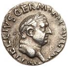 Vitellius. Silver Denarius (3.33 g), AD 69 VF